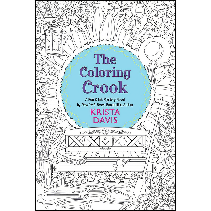 کتاب The Coloring Crook  اثر Krista Davis انتشارات Kensington