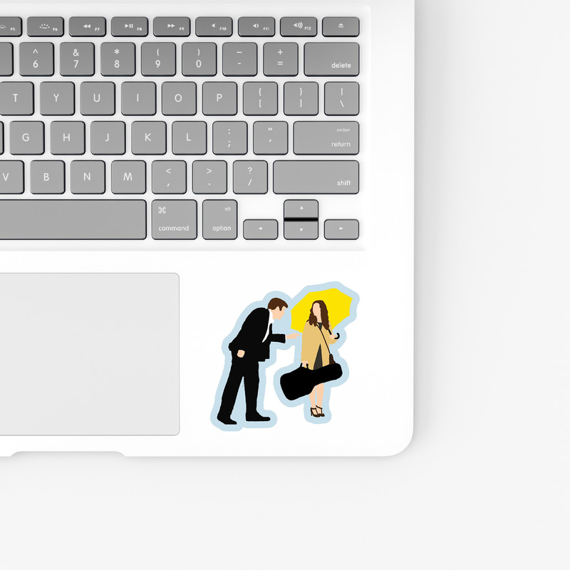 استیکر لپ تاپ و موبایل بووم طرح بارنی کد ET50