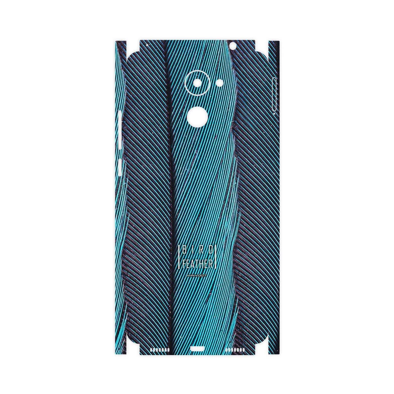 برچسب پوششی ماهوت مدل Turquoise feathers-FullSkin مناسب برای گوشی موبایل هوآوی Y7 Prime
