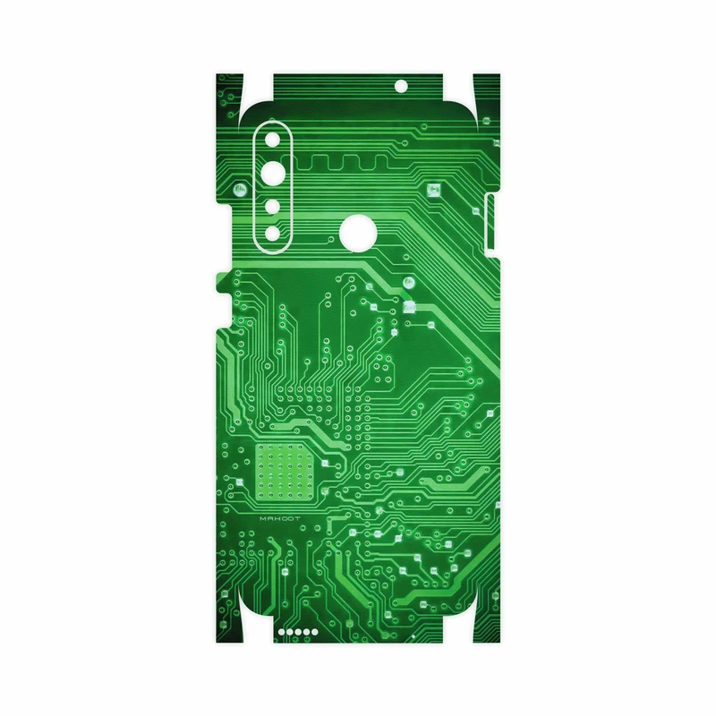برچسب پوششی ماهوت مدل Green-Printed-Circuit-Board-FullSkin مناسب برای گوشی موبایل جی پلاس P10 Plus