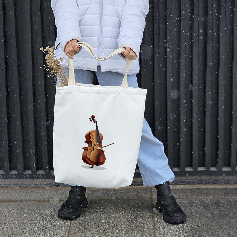 ساک خرید خندالو مدل ویولنسل کد H1630