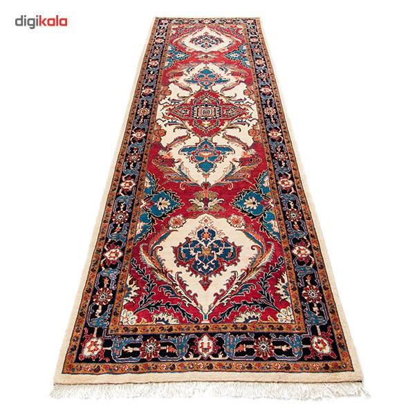 فرش دستبافت کناره طول سه و نیم متری سی پرشیا کد 101877