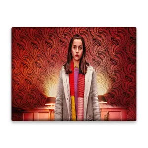 کاشی اطلس آبی طرح بازیگر آنا د آرماس مدل T6297