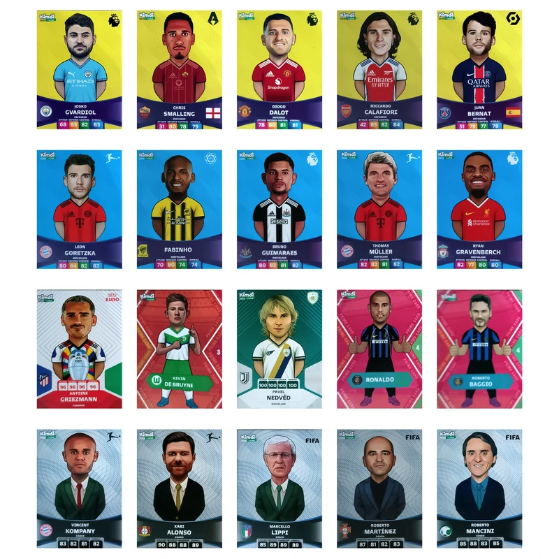 اسباب بازی زینتی کیمدی مدل یورو و کوچ مجموعه 20 عددی