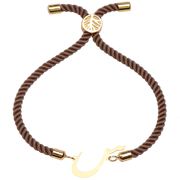 دستبند طلا 18 عیار دخترانه کرابو طرح س مدل Krd1527