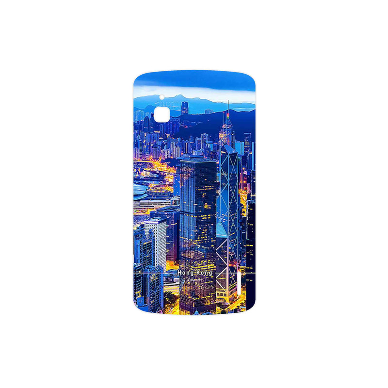 برچسب پوششی ماهوت مدل Hong Kong City مناسب برای گوشی موبایل گوگل Nexus 4