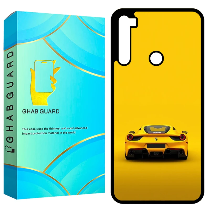 کاور قاب گارد طرح ماشین مدل GCHPN8 مناسب برای گوشی موبایل شیائومی Redmi Note 8 / Redmi Note 8 2021