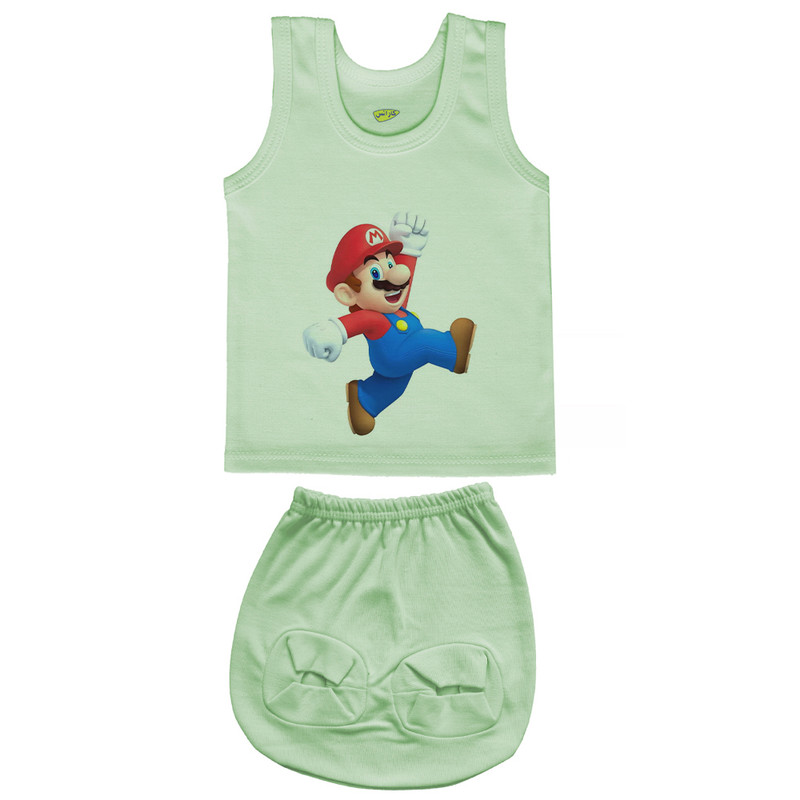 ست تاپ و شورت نوزادی کارانس مدل SSG-15