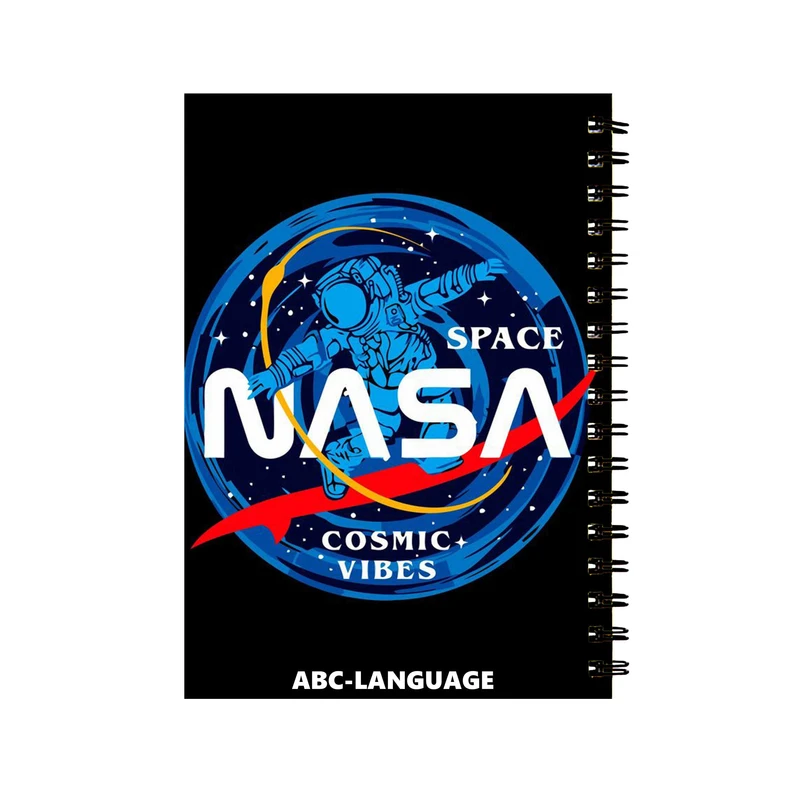 دفتر زبان 60 برگ مدل ناسا کد 18