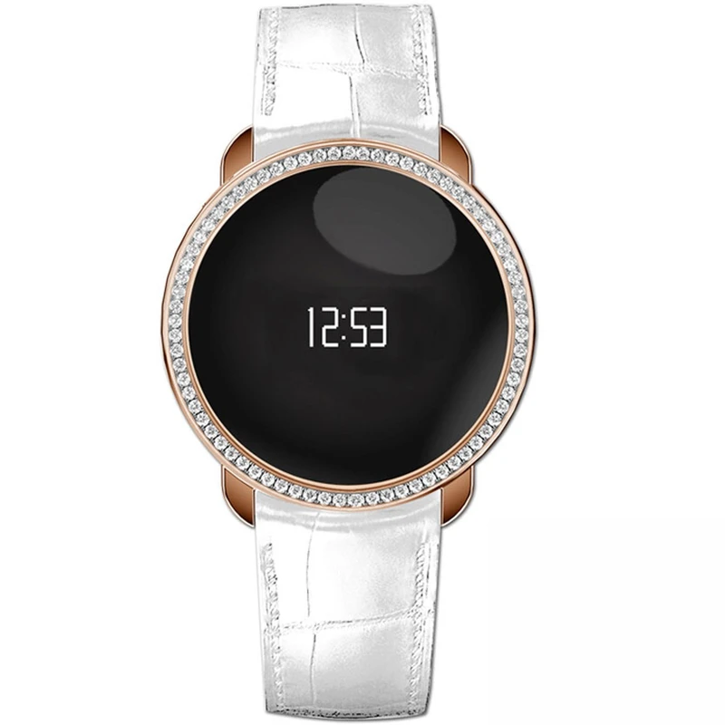 مچ بند هوشمند مای کرونوز مدل Zecircle Swarovski Pink Gold