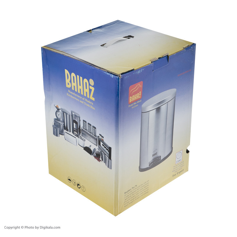 سطل زباله پدالی بهازکالا مدل سایلنت14L