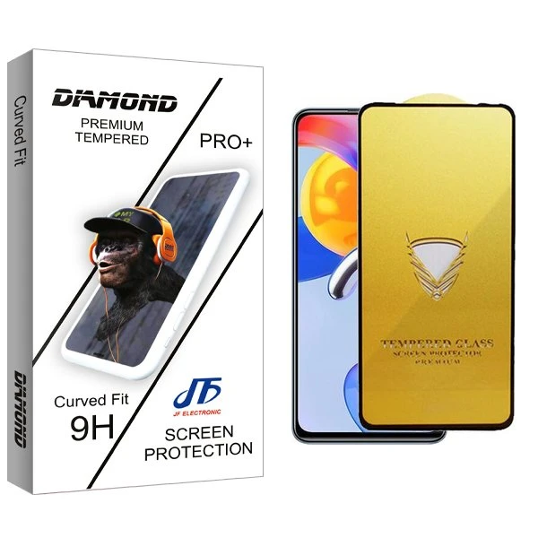 محافظ صفحه نمایش جی اف مدل Diamond OG مناسب برای گوشی موبایل شیائومی Redmi Note 11 Pro