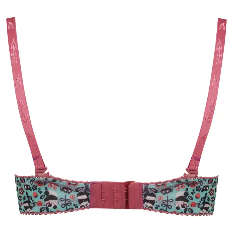 ست شورت و سوتین زنانه لنا مدل پوش آپ فنر دار کد 4378-6