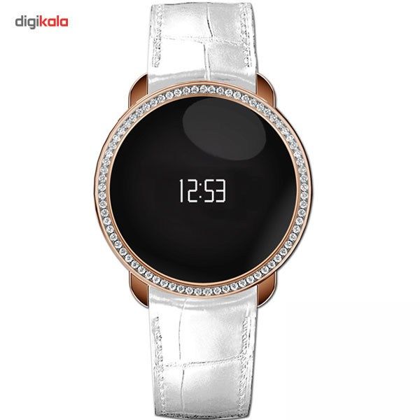 مچ بند هوشمند مای کرونوز مدل Zecircle Swarovski Pink Gold -  - 2