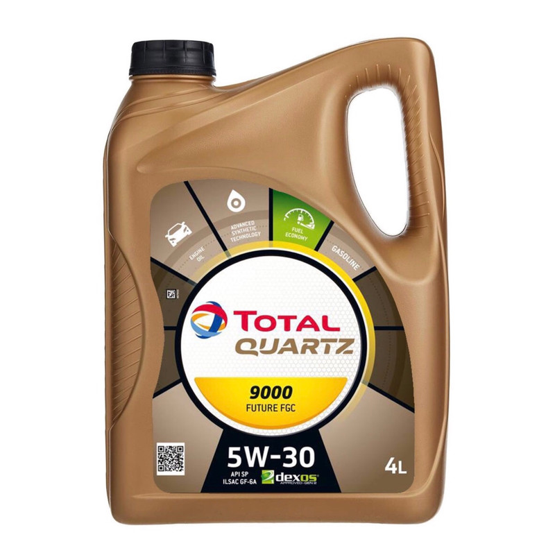 روغن موتور توتال مدل FUTURE FGC 9000 5w30 حجم 4 لیتر