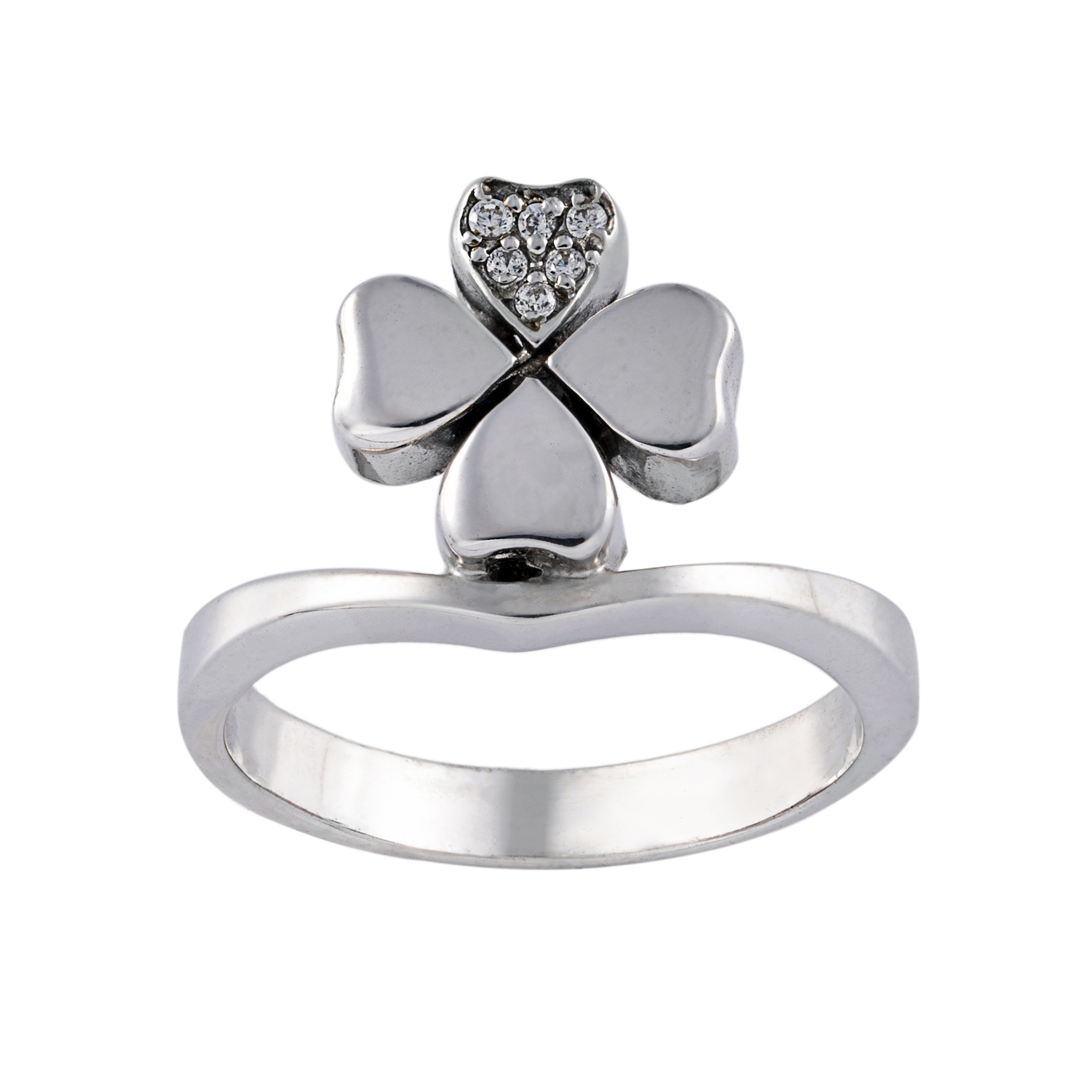 انگشتر نقره زنانه جواهری سون مدل 1179