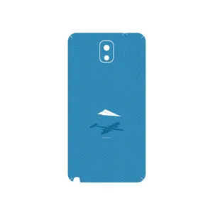 MAHOOT Minimal Paper Airplane Cover Sticker for Samsung Galaxy Note 3