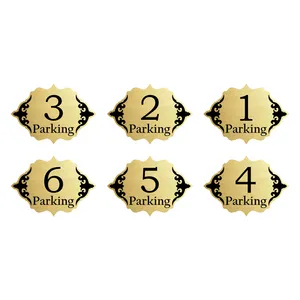 تابلو راهنما طرح 1 مدل پارکینگ مجموعه 6 عددی