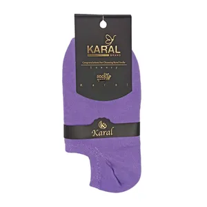 جوراب بدون ساق کارال مدل قوزکی