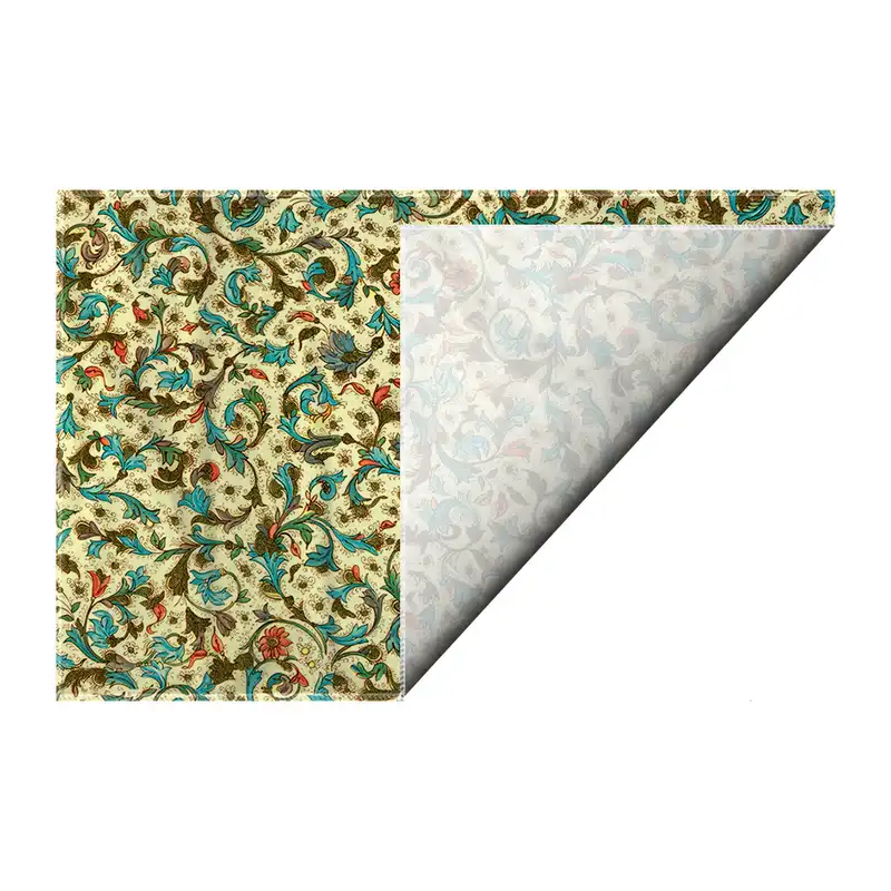 کاغذ کادو ترمه طراحان ایده مدل بافت گلبرگ کد cfp1026