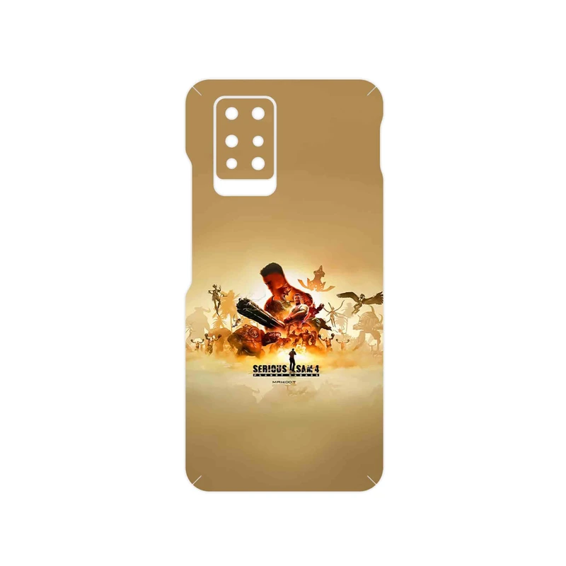 برچسب پوششی ماهوت مدل Serious Sam Game Series مناسب برای گوشی موبایل اینفینیکس Note 10 Pro