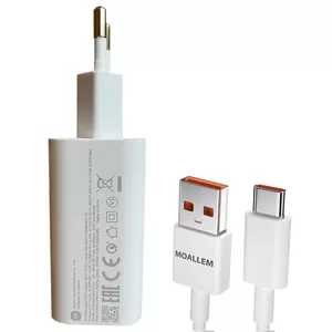 شارژر دیواری 33 وات مدل POCO X4 PRO به همراه کابل تبدیل USB-C