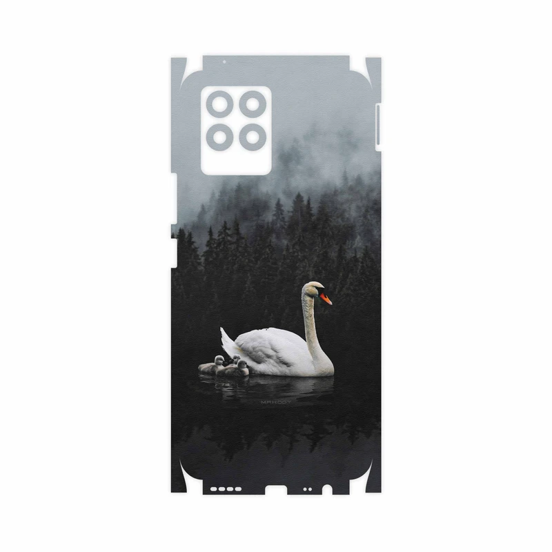 برچسب پوششی ماهوت مدل Swan-Lake-FullSkin مناسب برای گوشی موبایل ریلمی 8 Pro
