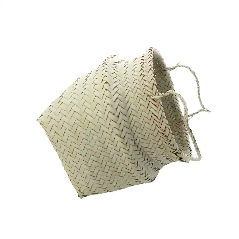 سبد داز بافی آرانیک مدل گلدانی