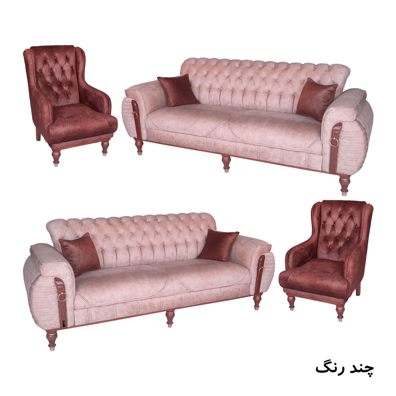 مبل راحتی هشت نفره هومزا مدل Nice کد LV01