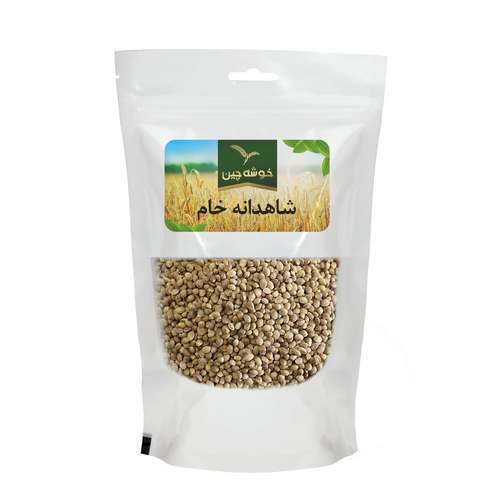 شاهدانه درشت خام خوشه چین - 100 گرم