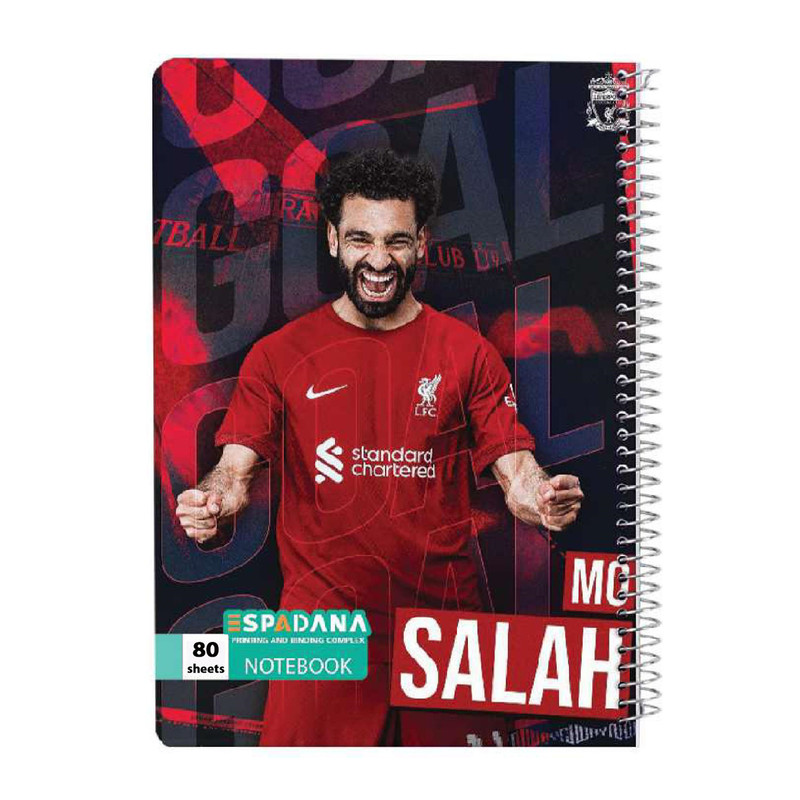 دفتر مشق 80 برگ اسپادانا مدل فوتبالی کد 82423578 مجموعه 5 عددی