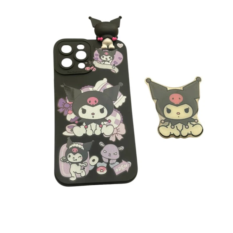 کاور طرح فانتزی کد 99 مناسب برای گوشی موبایل اپل  12 iPhone promax  به همراه پایه نگهدارنده