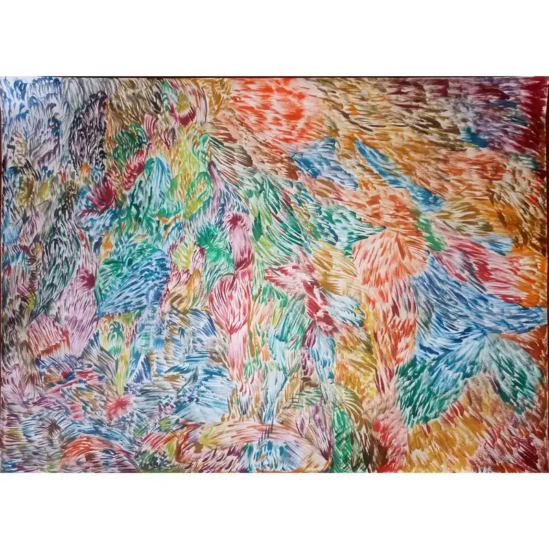 نقاشی مدل انتزاعی تکنیک آبرنگ کد 085