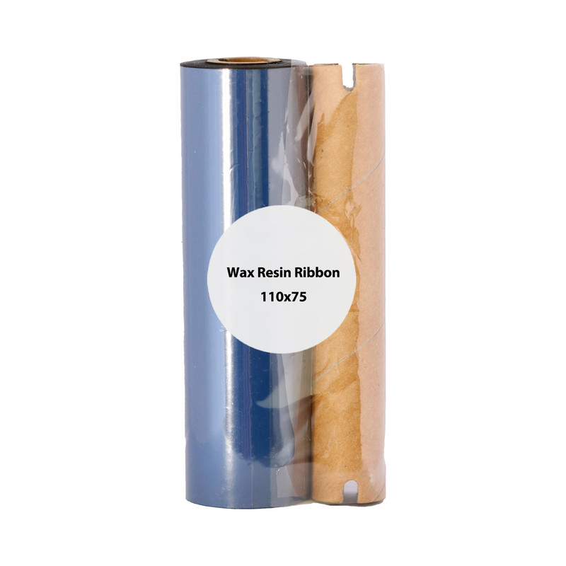 ریبون وکس رزین مدل WAX RESIN 110m x 75mm
