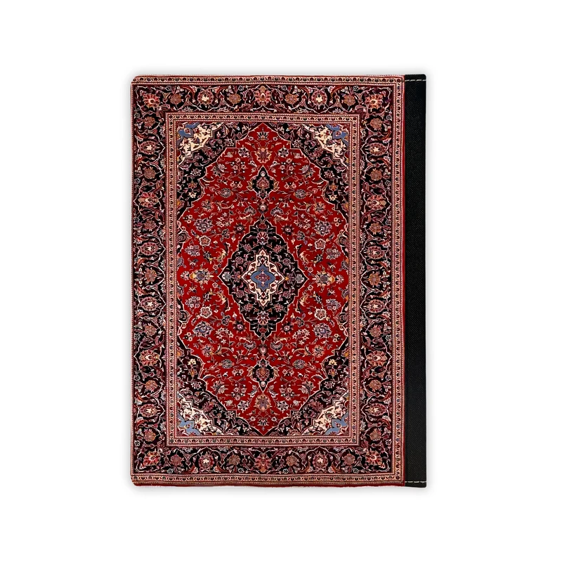 دفتر کلاسوری 100 برگ سیمی مدل فرش ایرانی کد 6439