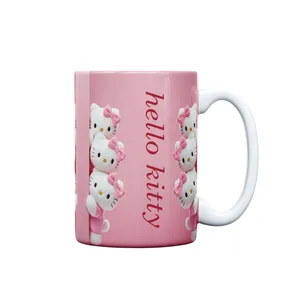 ماگ مدل عروسکی طرح Hello Kitty کد 354