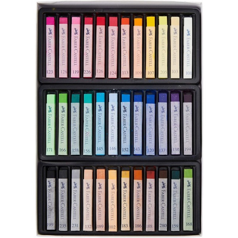 پاستل گچی 36 رنگ فابر کاستل مدل polychromos