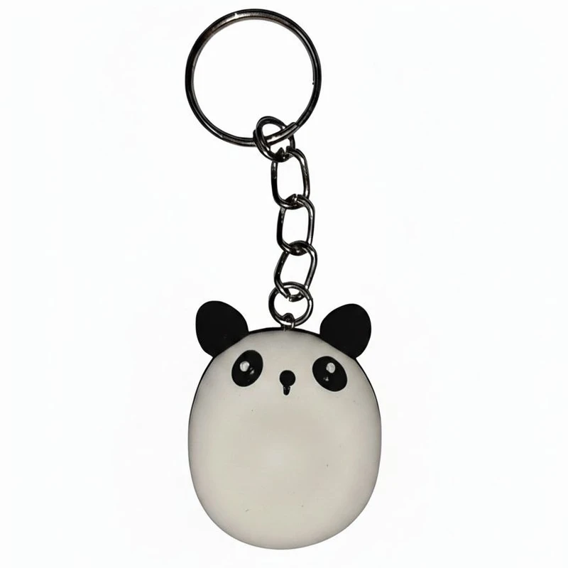 جاکلیدی دستی خمیر پلیمری مدل پاندا ضد استرس