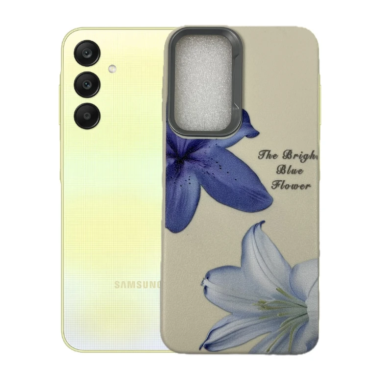 کاور طرح گل لیلیوم مناسب برای گوشی موبایل سامسونگ Galaxy A15