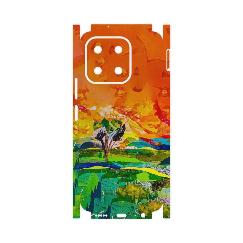 برچسب پوششی ماهوت مدل Collage of Painting-FullSkin مناسب برای گوشی موبایل آنر X6b