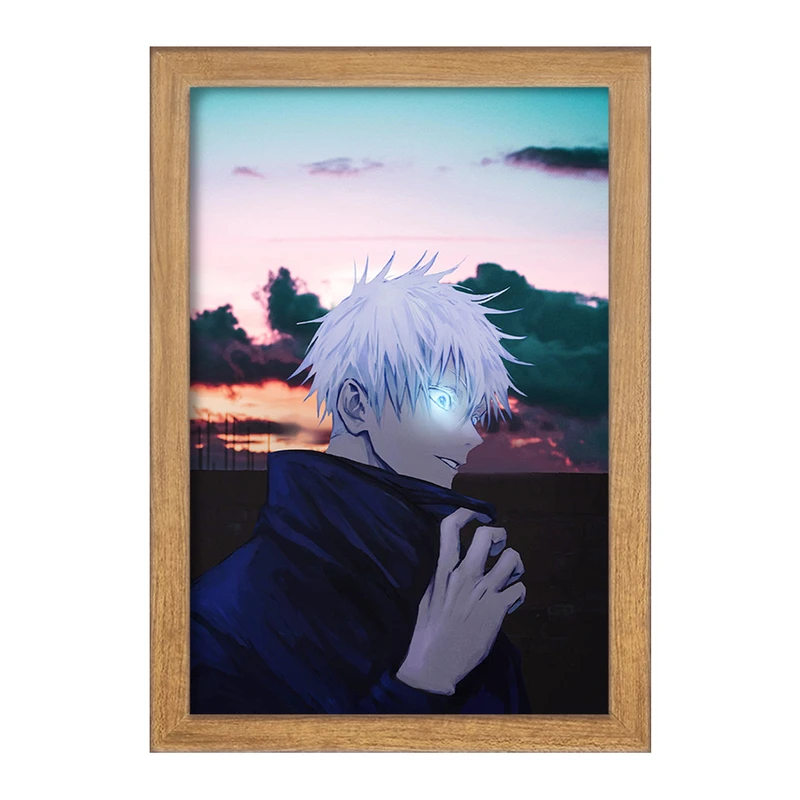 تابلو خندالو مدل گوجو ساتورو انیمه جوجوتسو کایزن کد F1577