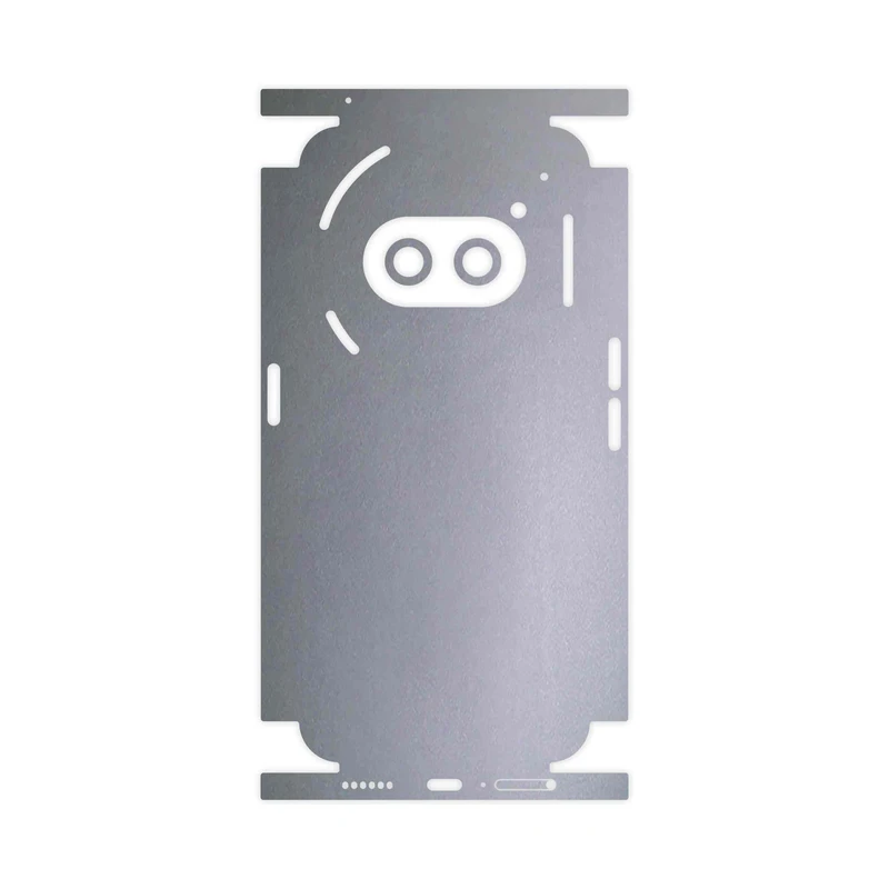 برچسب پوششی ماهوت مدل Matte-Silver-FullSkin مناسب برای گوشی موبایل ناتینگ Phone 2a