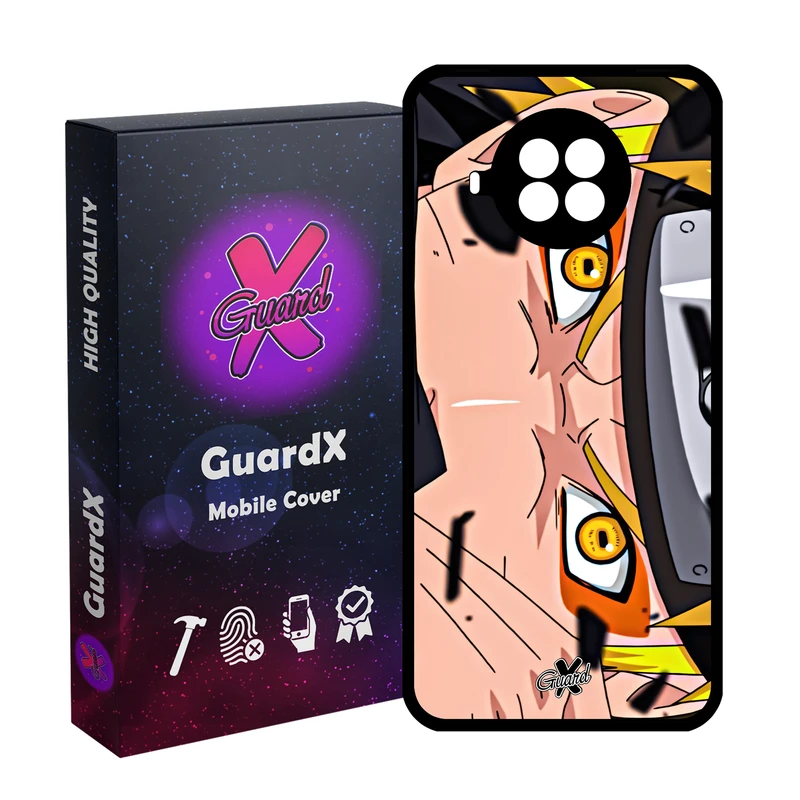 کاور گارد ایکس طرح ناروتو انیمه مدل Glass10471 مناسب برای گوشی موبایل شیائومی  MI 10T Lite/Redmi Note 9 Pro 5G/10I 5G