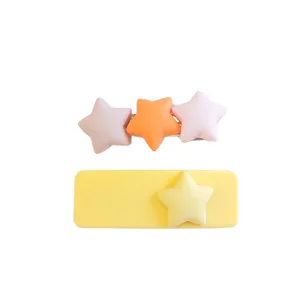 گیره مو دخترانه مدل ستاره ای f00 بسته 2 عددی