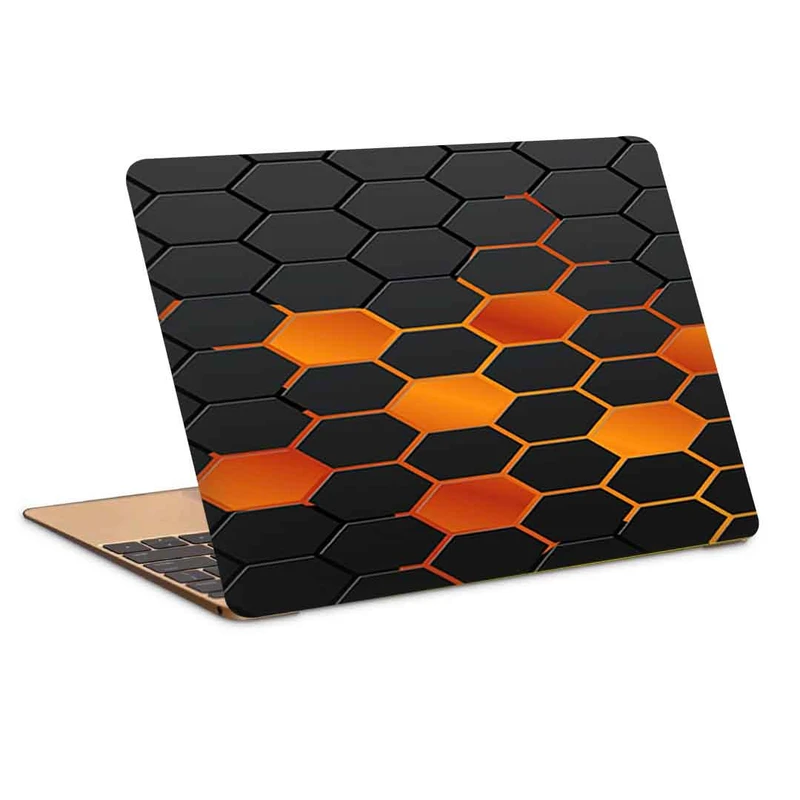 استیکر لپ تاپ طرح orange wallpaper کد c-719مناسب برای لپ تاپ 15.6 اینچ
