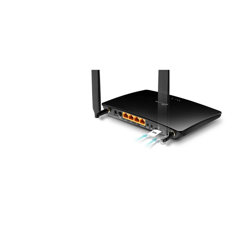 مودم روتر بی سیم 4G تی پی-لینک مدل Archer MR200/AC750 به همراه 140 گیگ اینترنت 12ماهه و سیم کارت 4.5G دائمی
