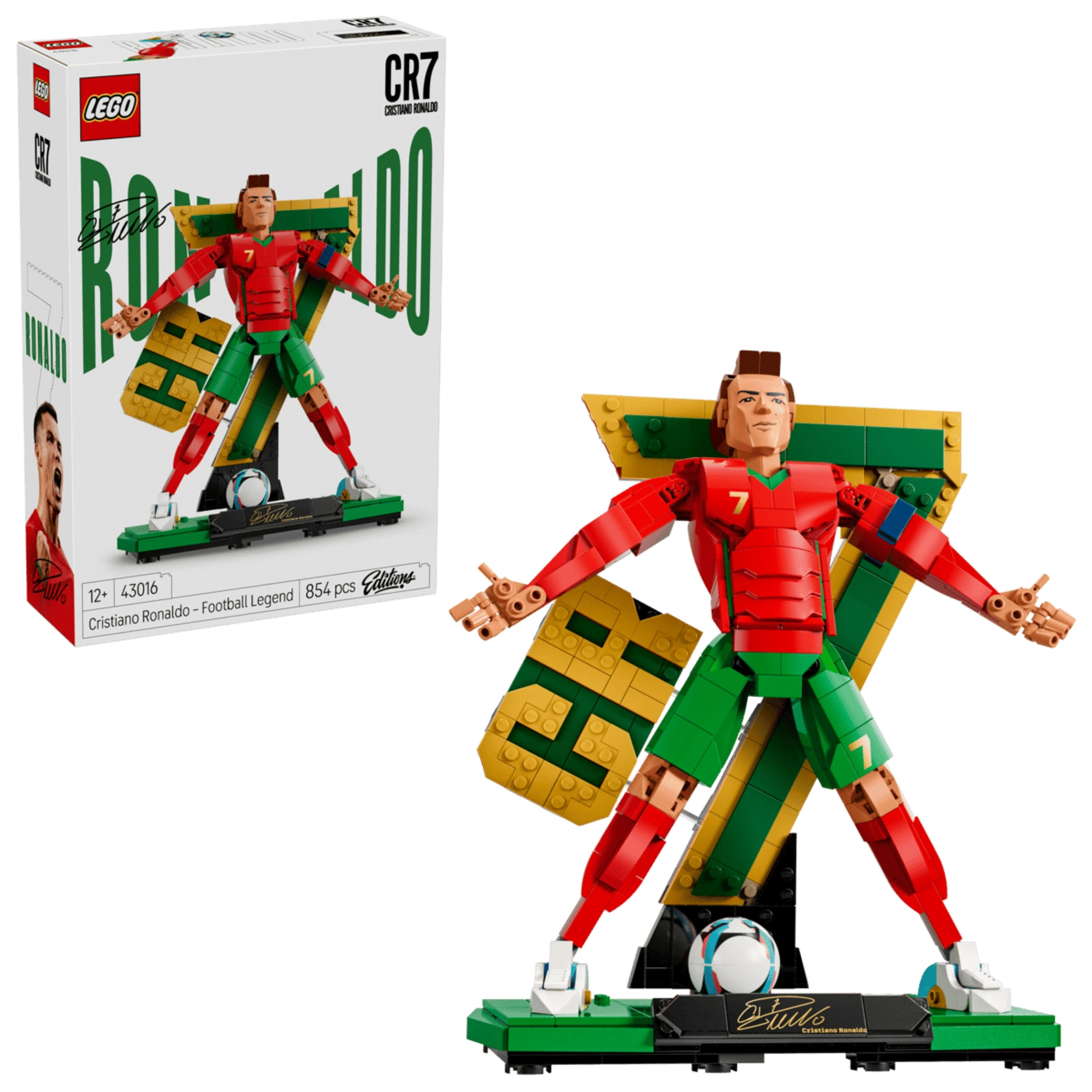 لگو 854 تکه طرح کریستیانو رونالدو مدل Cristiano Ronaldo Football Legend کد 43016 لگو 854 تکه طرح کریستیانو رونالدو مدل Cristiano Ronaldo Football Legend کد 43016