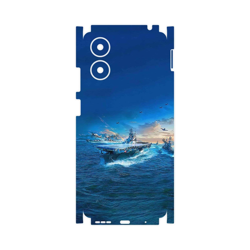 برچسب پوششی ماهوت مدل Warship-FullSkin مناسب برای گوشی موبایل موتورولا Moto G04