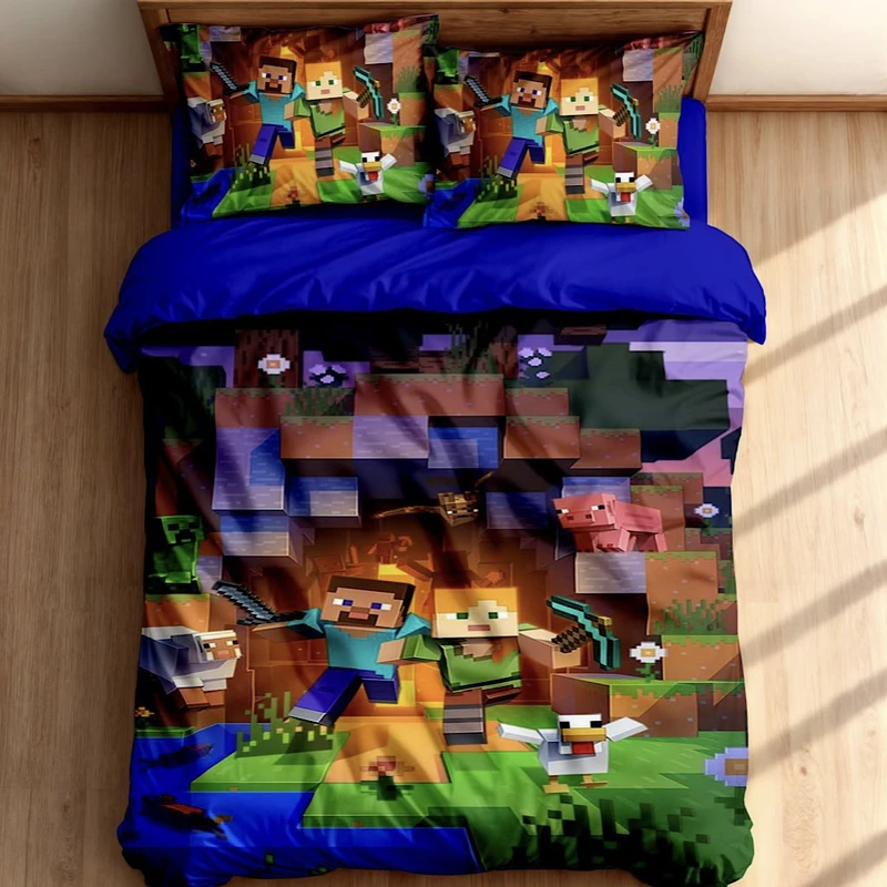 سرویس خواب 1 نفر 5 تکه مدل ماینکرافت کد Minecraft 125