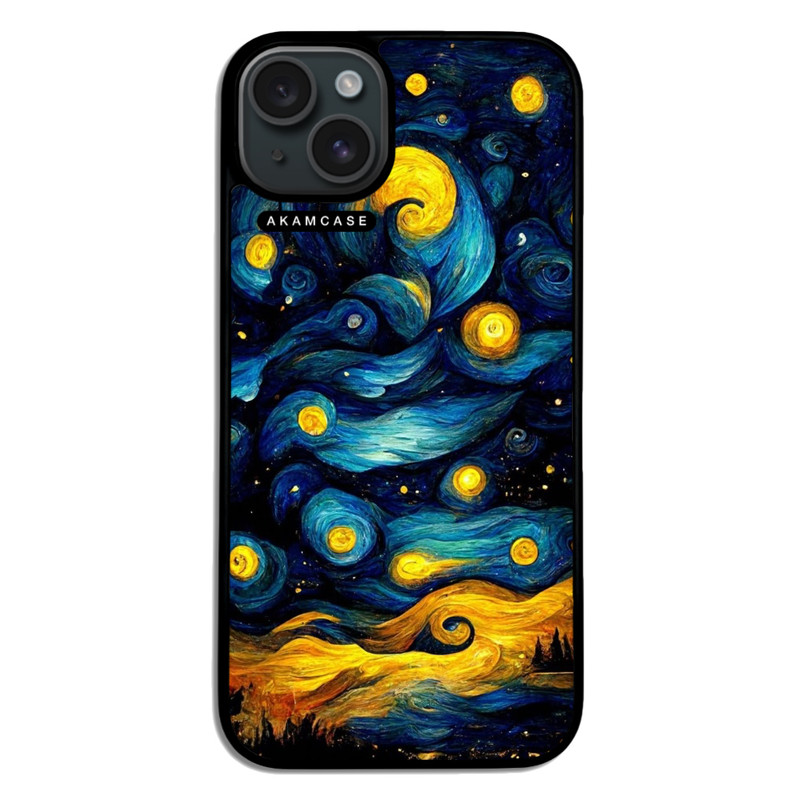 کاور آکام مدل AMC-WA15PLUS-VANGOGH-12 مناسب برای گوشی موبایل اپل iPhone 15 Plus